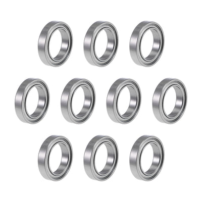 Harfington Uxcell R1212ZZ Ball Bearings 1/2x3/4x5/32" Double Shielded Chrome Steel P6 10pcs