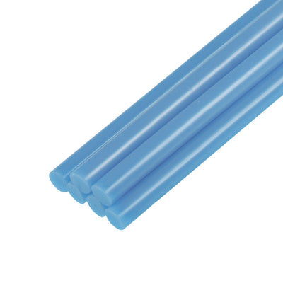 Harfington Uxcell Mini Hot Glue Sticks for Glue Gun 0.27-inch x 4-inch Light Blue 6pcs