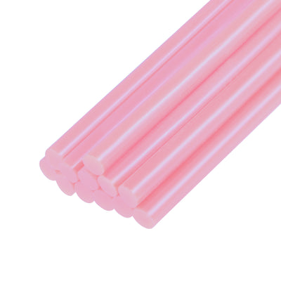 Harfington Uxcell Mini Hot Glue Sticks for Glue Gun 0.27-inch x 4-inch Pink 12pcs