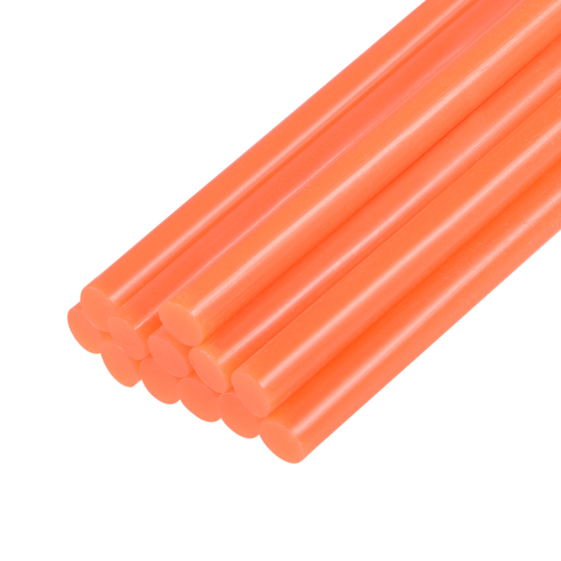 uxcell Uxcell Mini Hot Glue Sticks for Glue Gun 0.27-inch x 4-inch Orange 12pcs