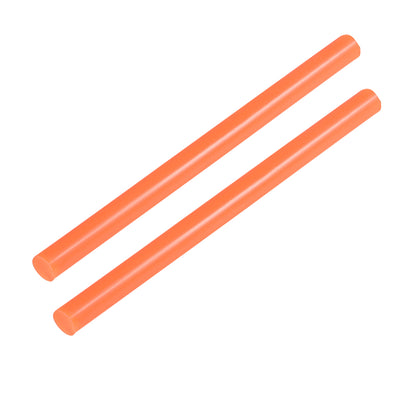 Harfington Uxcell Mini Hot Glue Sticks for Glue Gun 0.27-inch x 4-inch Orange 6pcs