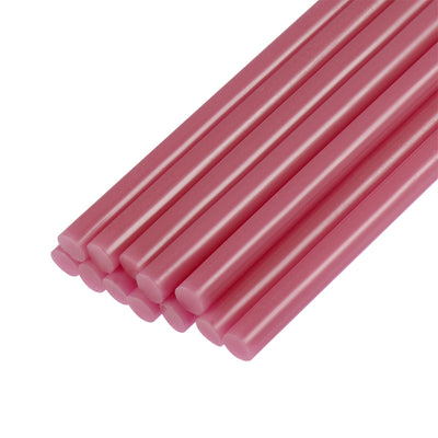 Harfington Uxcell Mini Hot Glue Sticks for Glue Gun 0.27-inch x 4-inch Rose Red 12pcs