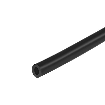 Harfington Uxcell Silikonschlauch Silikongummischlauch Luftschlauch 4mm i.D. x 8mm ä.D. 1m Schwarz