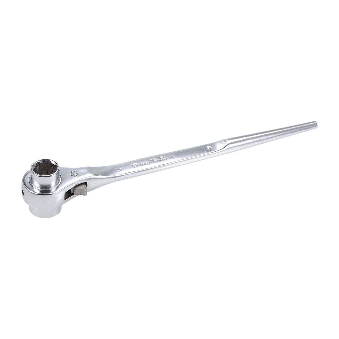 uxcell Uxcell 6 Point Dual Socket Ratchet Wrench, Ratcheting Scaffold Spanner