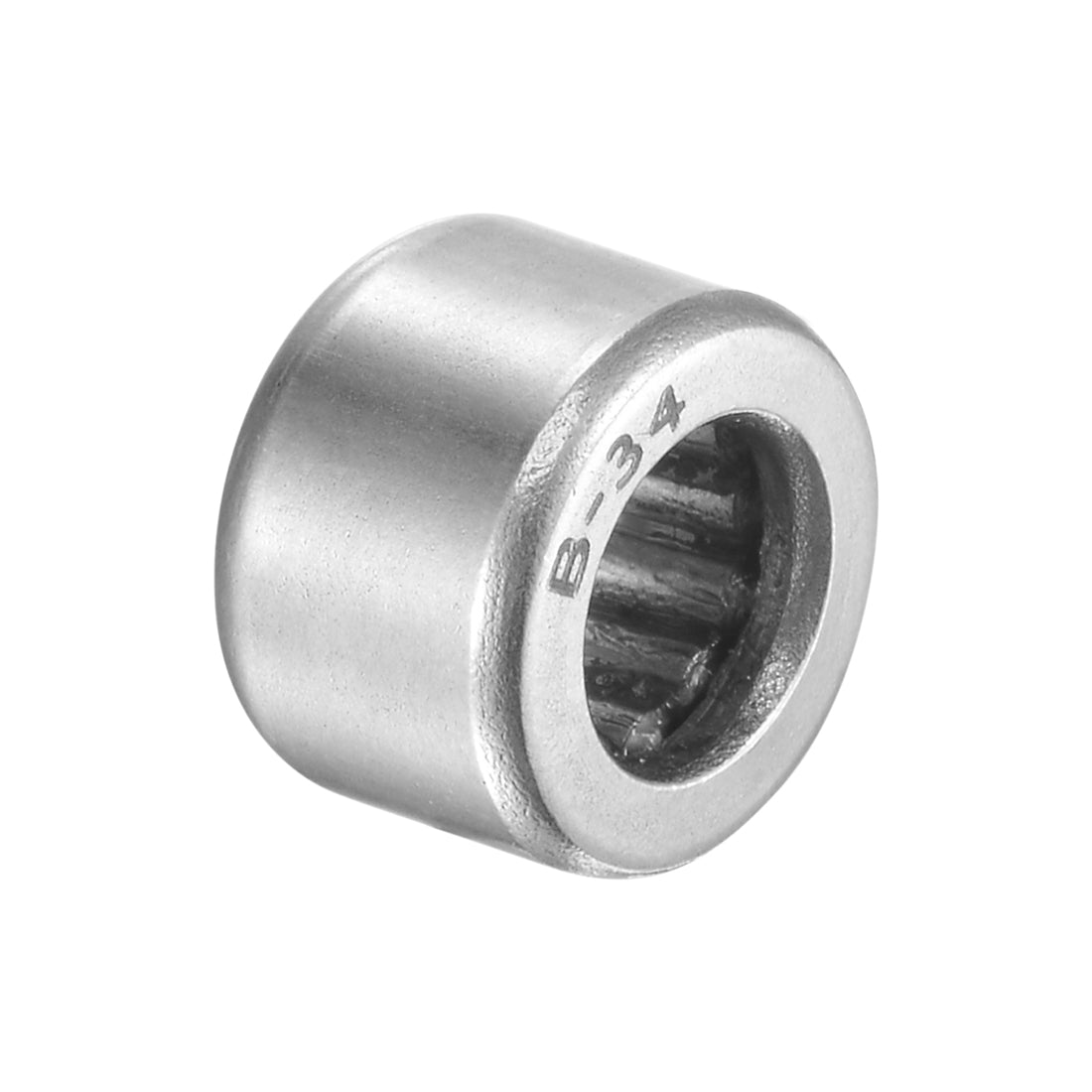 uxcell Uxcell Needle Roller Bearings Open End Full Complement Drawn Cup, Inch