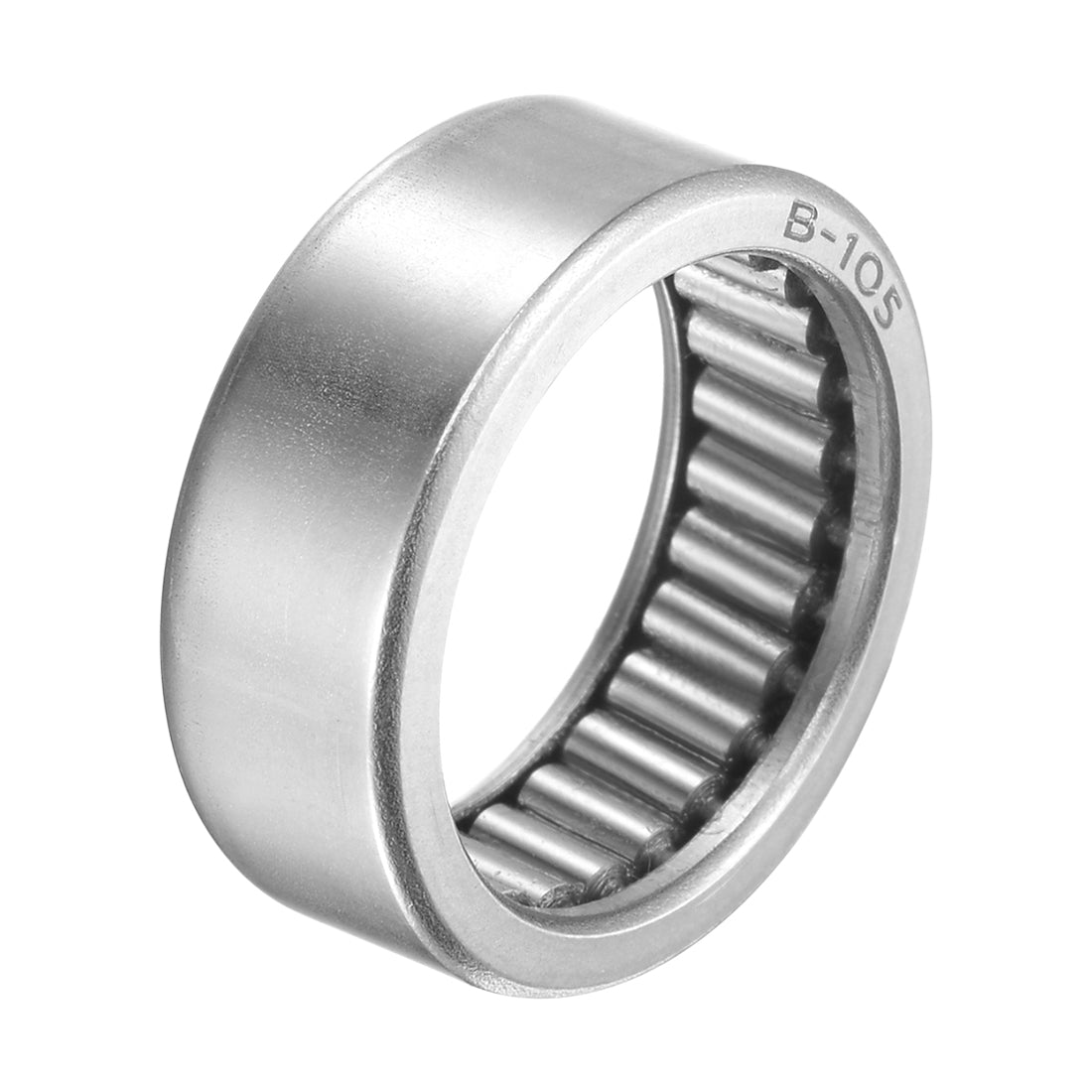 uxcell Uxcell Needle Roller Bearings Open End Full Complement Drawn Cup, Inch