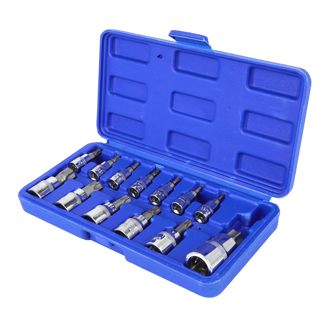 Harfington 13 Pcs Spanner Socket Set Screwdriver Ratchet Kit Mixed Repair Tools for Car