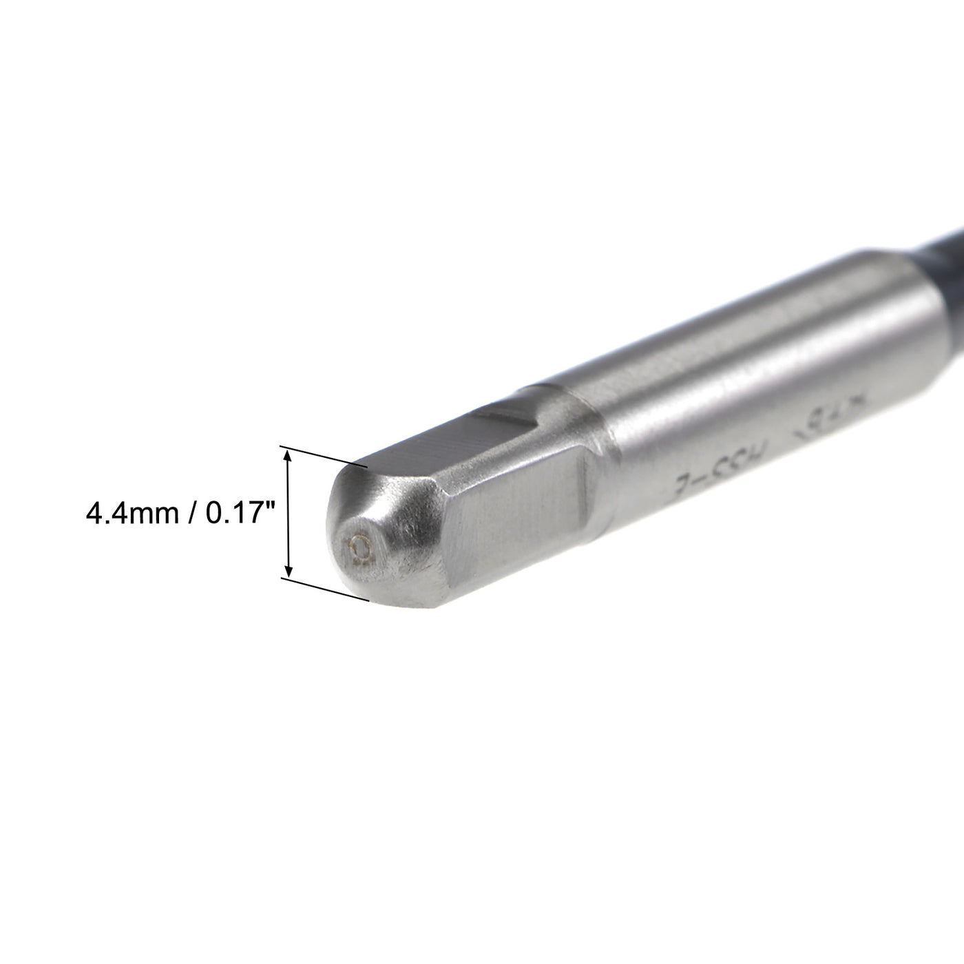 uxcell Uxcell M5 x 0.8 Spiral Flute Tap Metric Machine Thread Tap HSS Nitriding Coated 2pcs