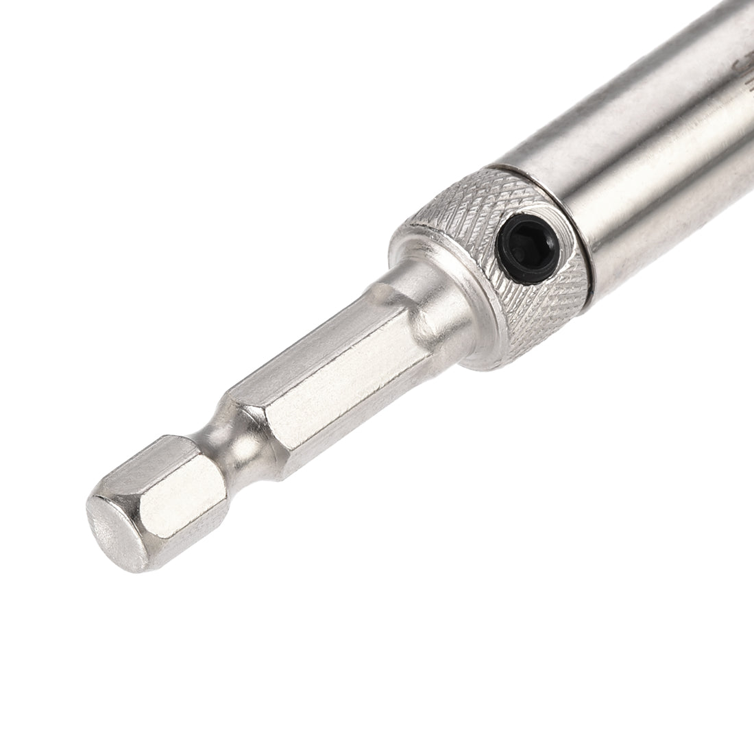 uxcell Uxcell Self Centering Hinge Tapper Core Drill Bit, Hole Puncher, 5mm Diameter, for Woodworking, Silver