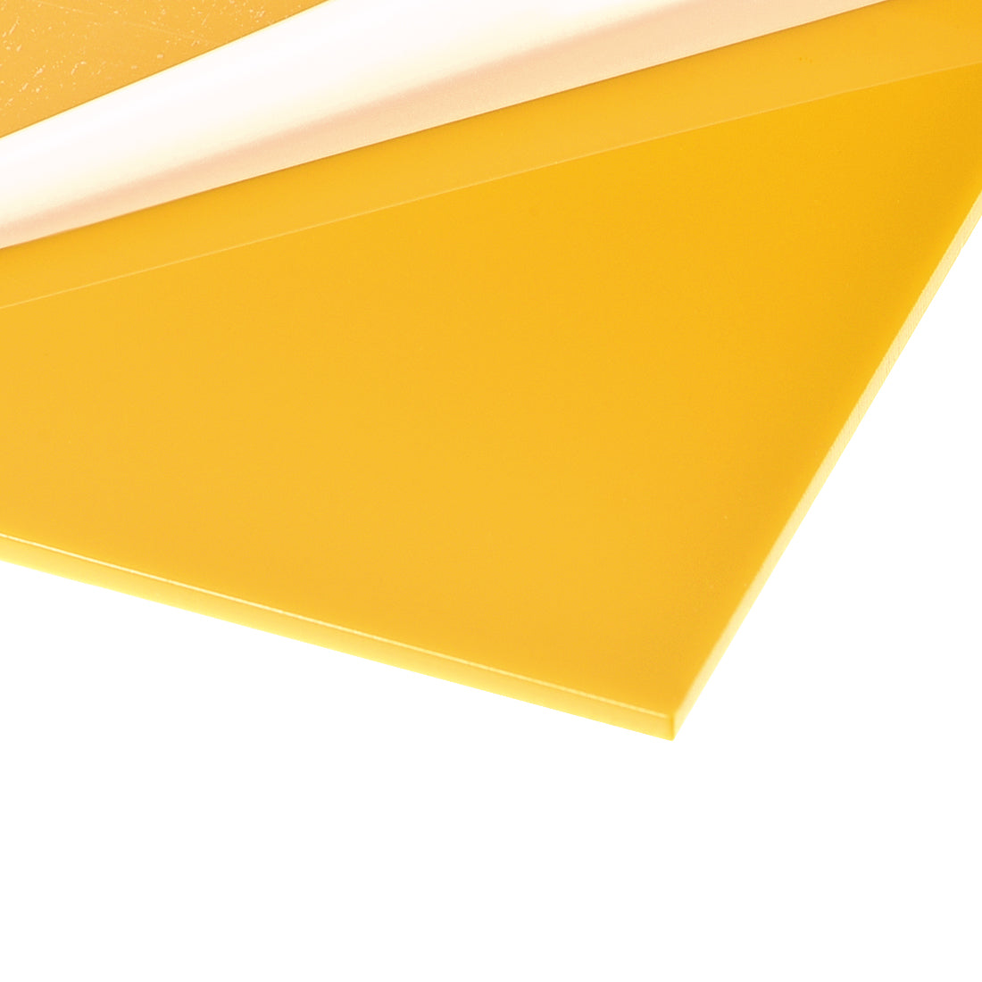 uxcell Uxcell Acrylic Sheet Cast,Yellow,3.93 x 7.86-Inch,0.07inch Thick