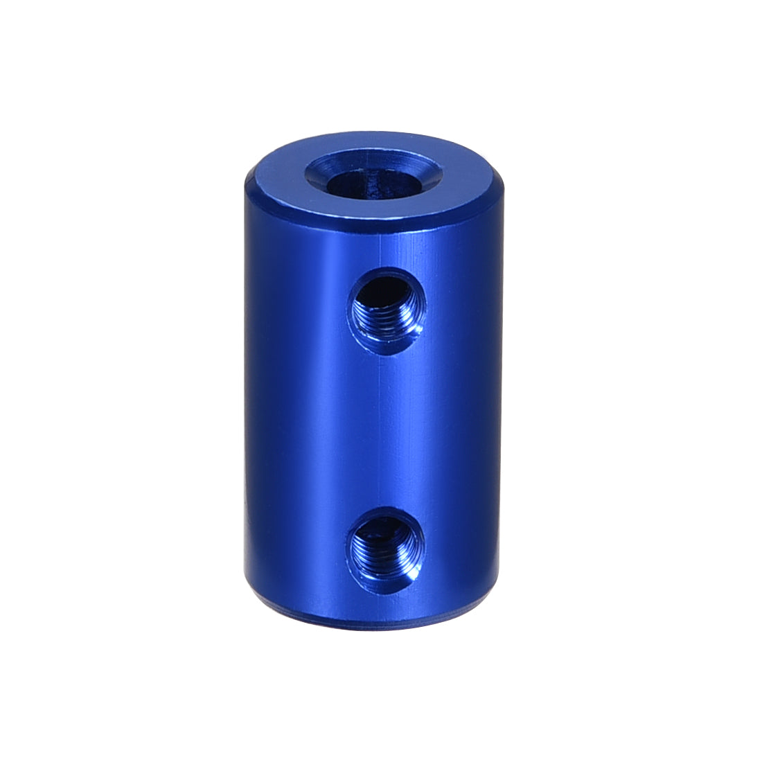 uxcell Uxcell 3mm to 5mm Bore Rigid Coupling 25mm Length 14mm Diameter Aluminum Alloy Shaft Coupler Connector Blue