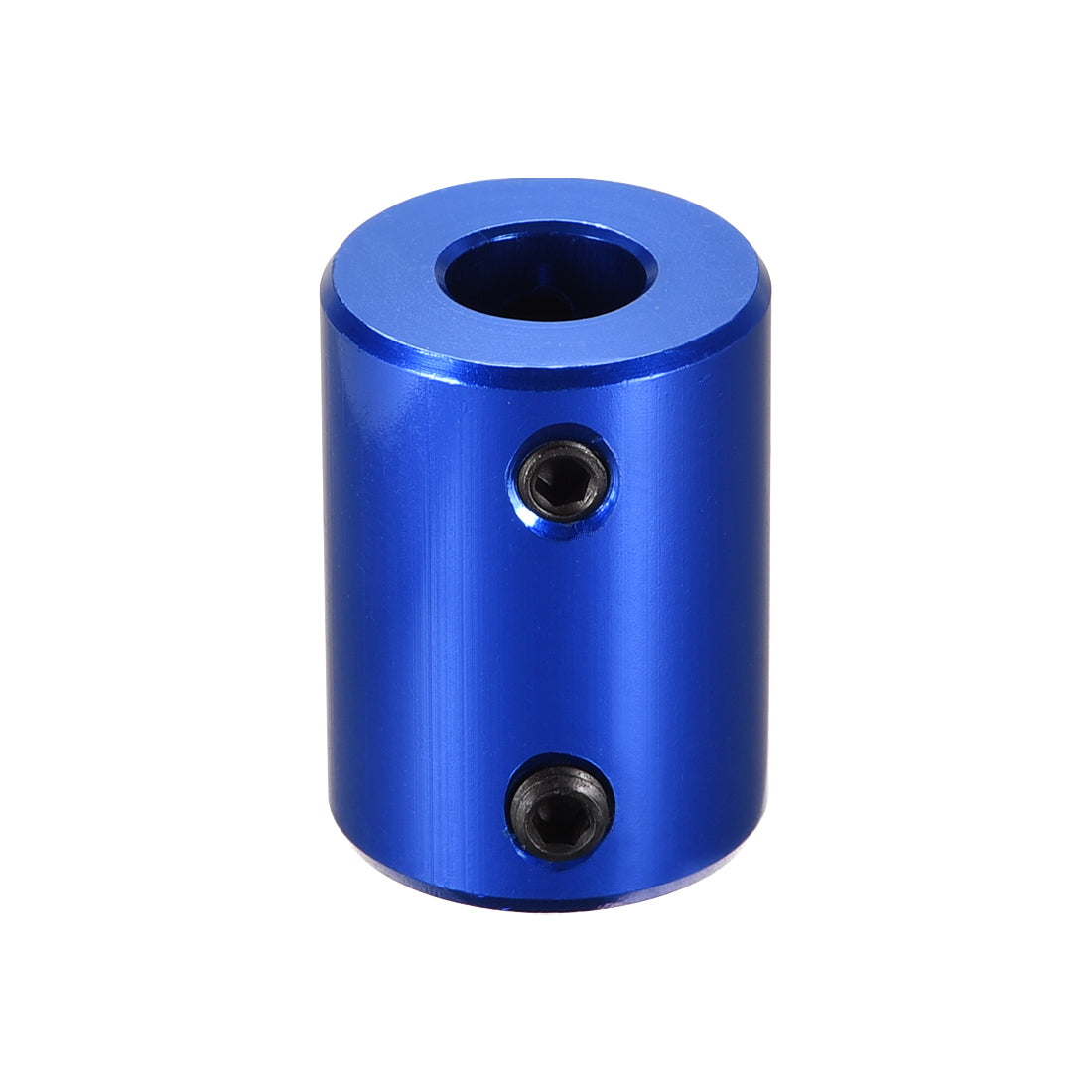 uxcell Uxcell 6mm to 8mm Bore Rigid Coupling 25mm Length 18mm Diameter Aluminum Alloy Shaft Coupler Connector Blue