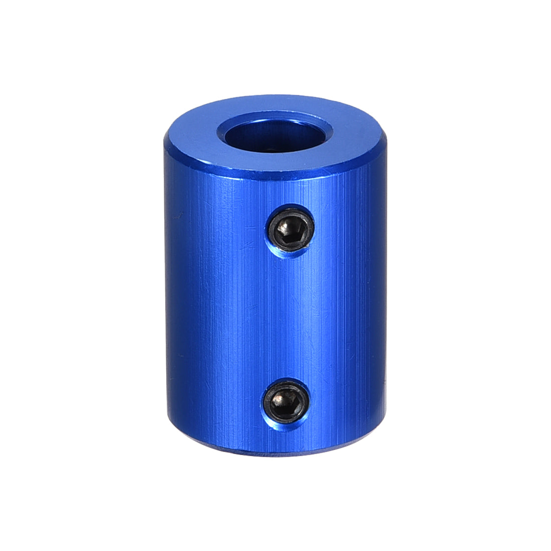 uxcell Uxcell 8mm to 8mm Bore Rigid Coupling 25mm Length 18mm Diameter Aluminum Alloy Shaft Coupler Connector Blue