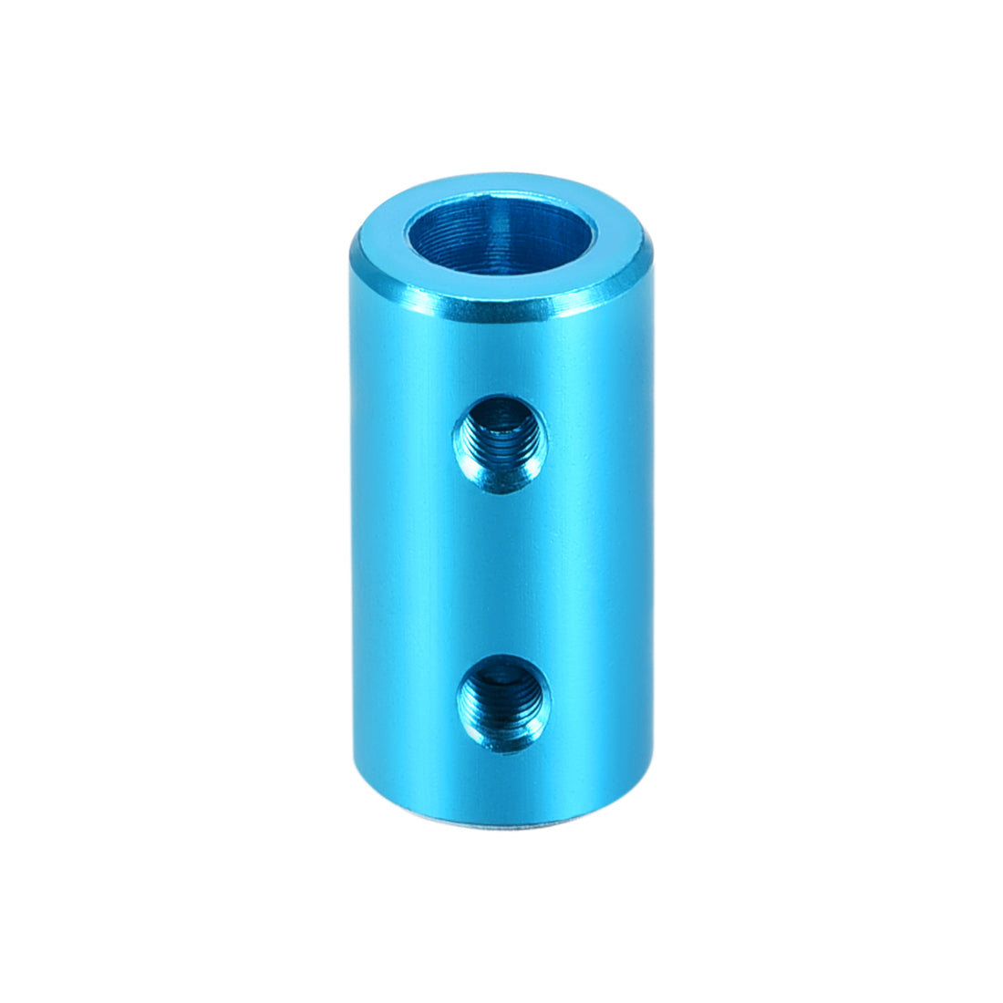 uxcell Uxcell 6mm to 6mm Bore Rigid Coupling 20mm Length 10mm Diameter Aluminum Alloy Shaft Coupler Connector Light Blue