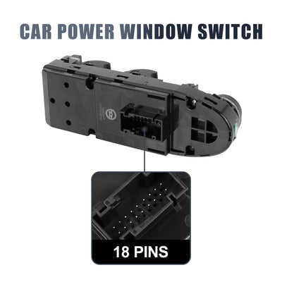 Harfington Master Driver Side Power Window Switch 61319122121 Replacement for BMW X5 2007-2013 for BMW X6 2008-2014