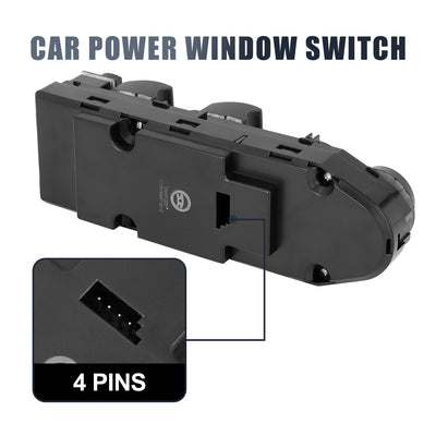 Harfington Master Driver Side Power Window Switch 61316951910 Replacement for BMW 525i 530xi 525xi 545i 530i