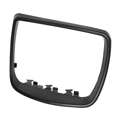 Harfington Car Left Side Exterior Rear View Mirror Cover Housing Door Wing Mirror Cap Trim Ring 51168254903 Black for BMW E53 X5 2000-2006