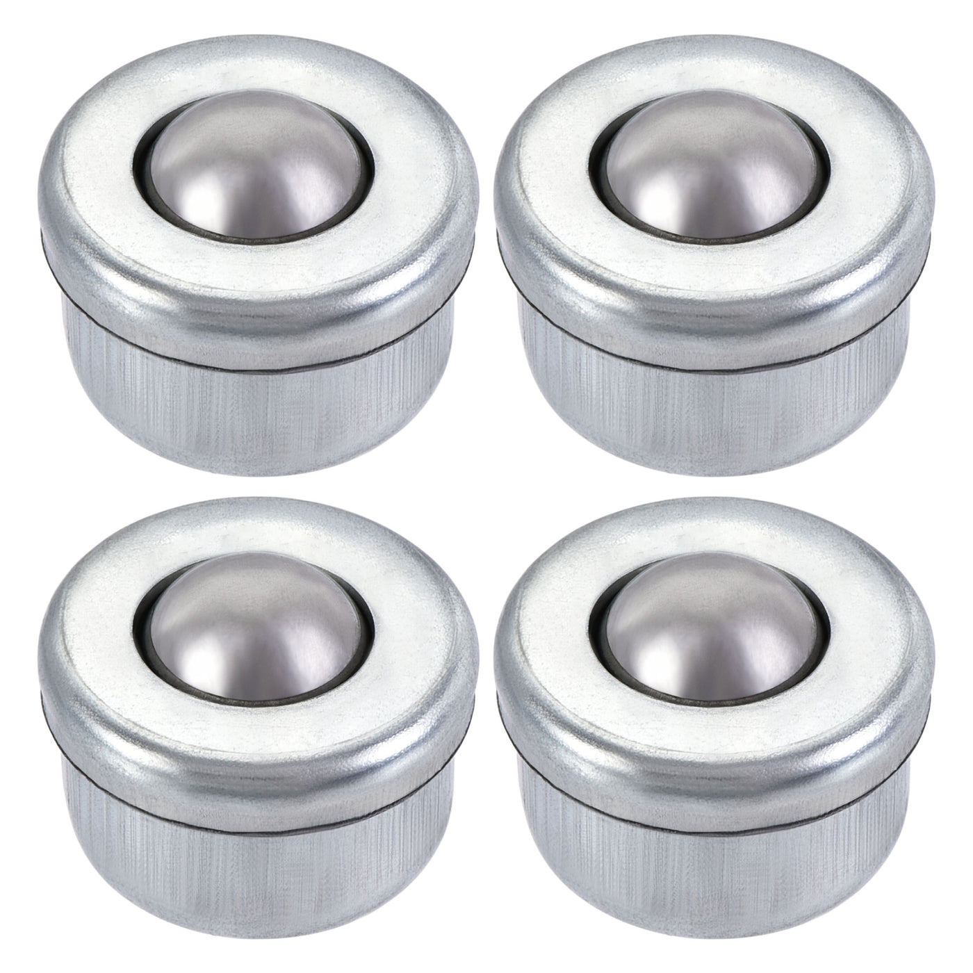 uxcell Uxcell Ball Transfer Bearing Unit 8mm 6.6Lbs Carbon Steel Drop-in Type for Transmission 4pcs