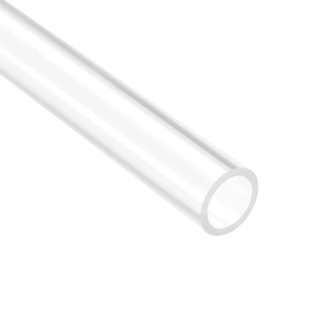 Uxcell Uxcell PC Rigid Round Clear Tubing 8mm(0.31 Inch)IDx10mm(0.4 Inch)ODx305mm(1Ft) Length Plastic Tube