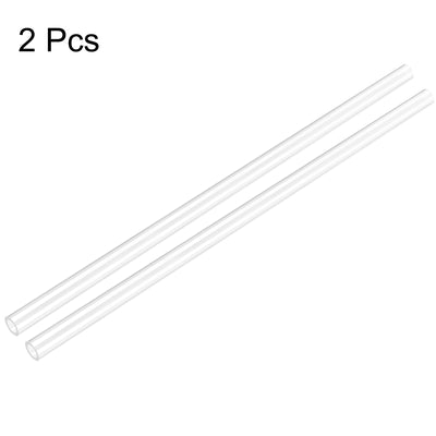 Harfington Uxcell Clear Rigid Tubing Round Plastic Polycarbonate Tubes