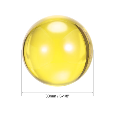 Harfington Uxcell Acrylic Contact Juggling Ball with Ball Bag