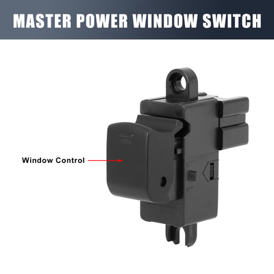 Harfington Front Passenger Side Power Window Switch 25411-BR00A Replacement for Nissan Qashqai 2012