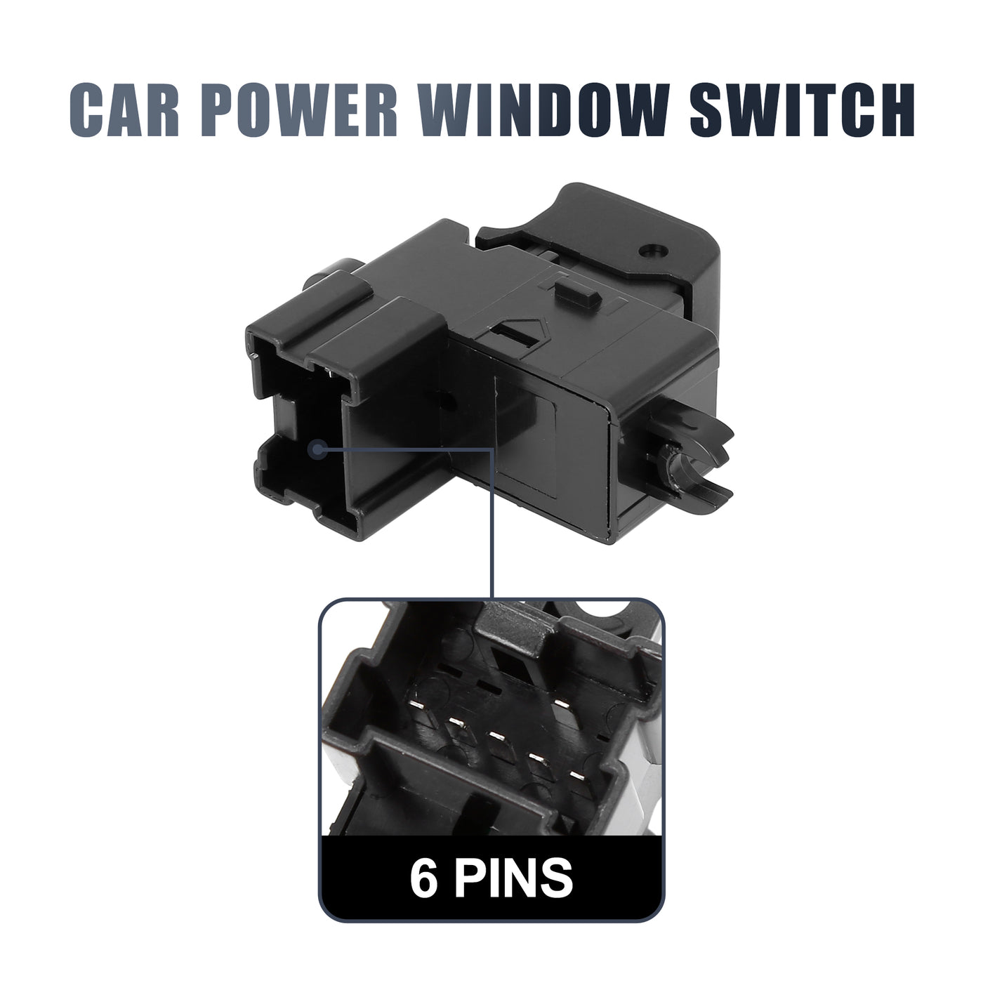 X AUTOHAUX Front Passenger Side Power Window Switch 25411-BR00A Replacement for Nissan Qashqai 2012