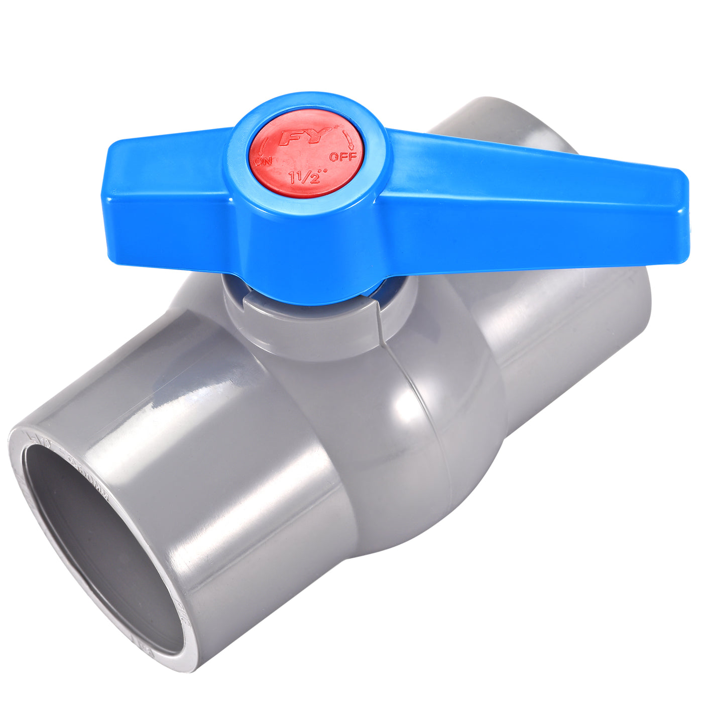 uxcell Uxcell Ball Valve, PVC Socket End Valve for Aquarium Setup, Sump Pump, Pool, Garden Sprinkler