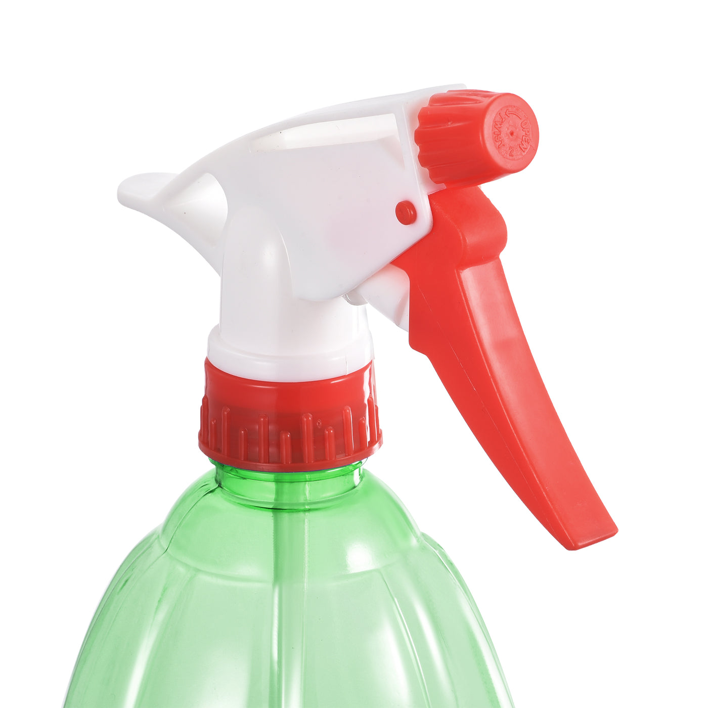 uxcell Uxcell Plastic Spray Bottle, 17oz/500ml Empty Refillable Bottle Adjustable Nozzle Green for Cleaning Solution and Plant Watering