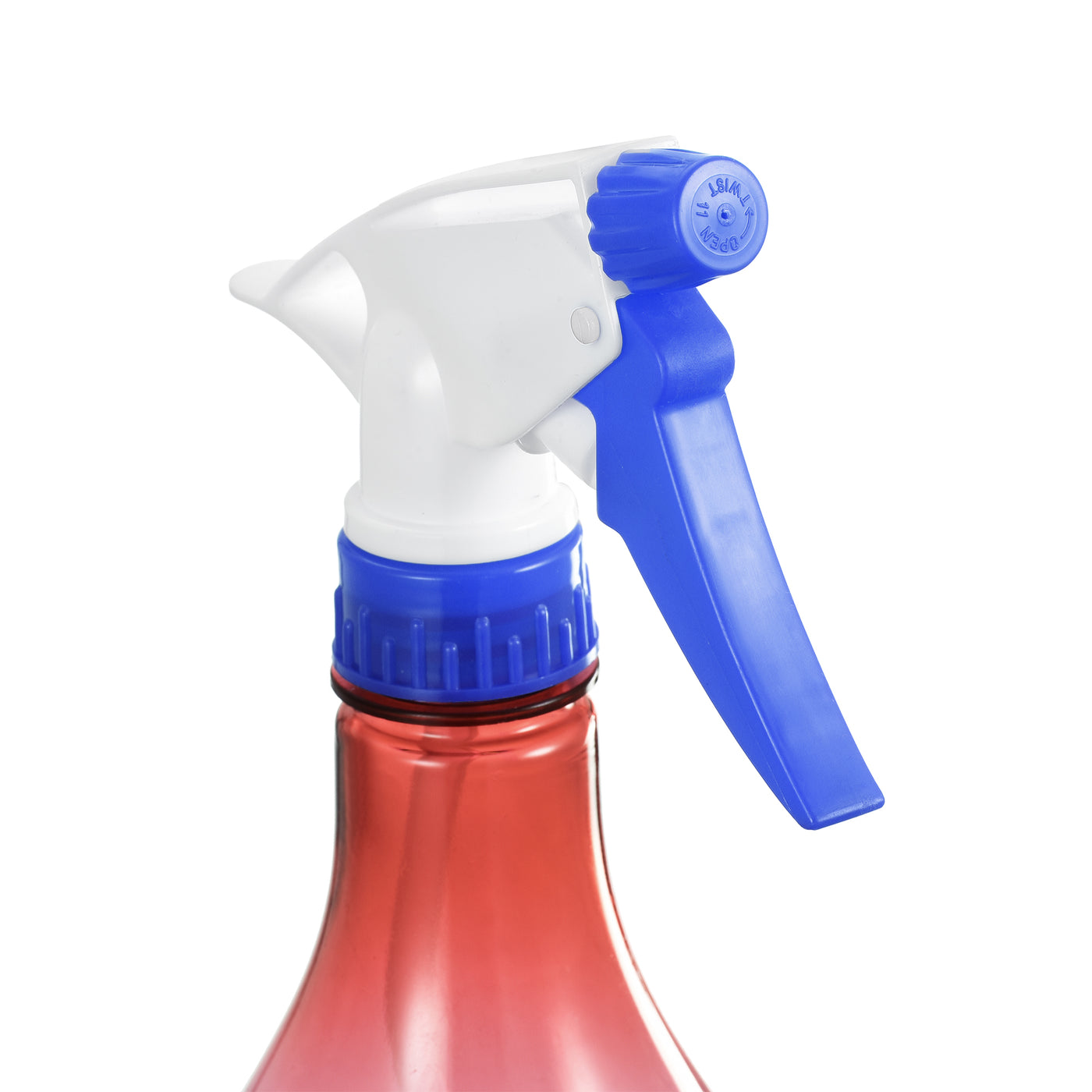 uxcell Uxcell Plastic Spray Bottle, 8.5oz/250ml Empty Refillable Bottle Adjustable Nozzle Red for Cleaning Solution and Plant Watering