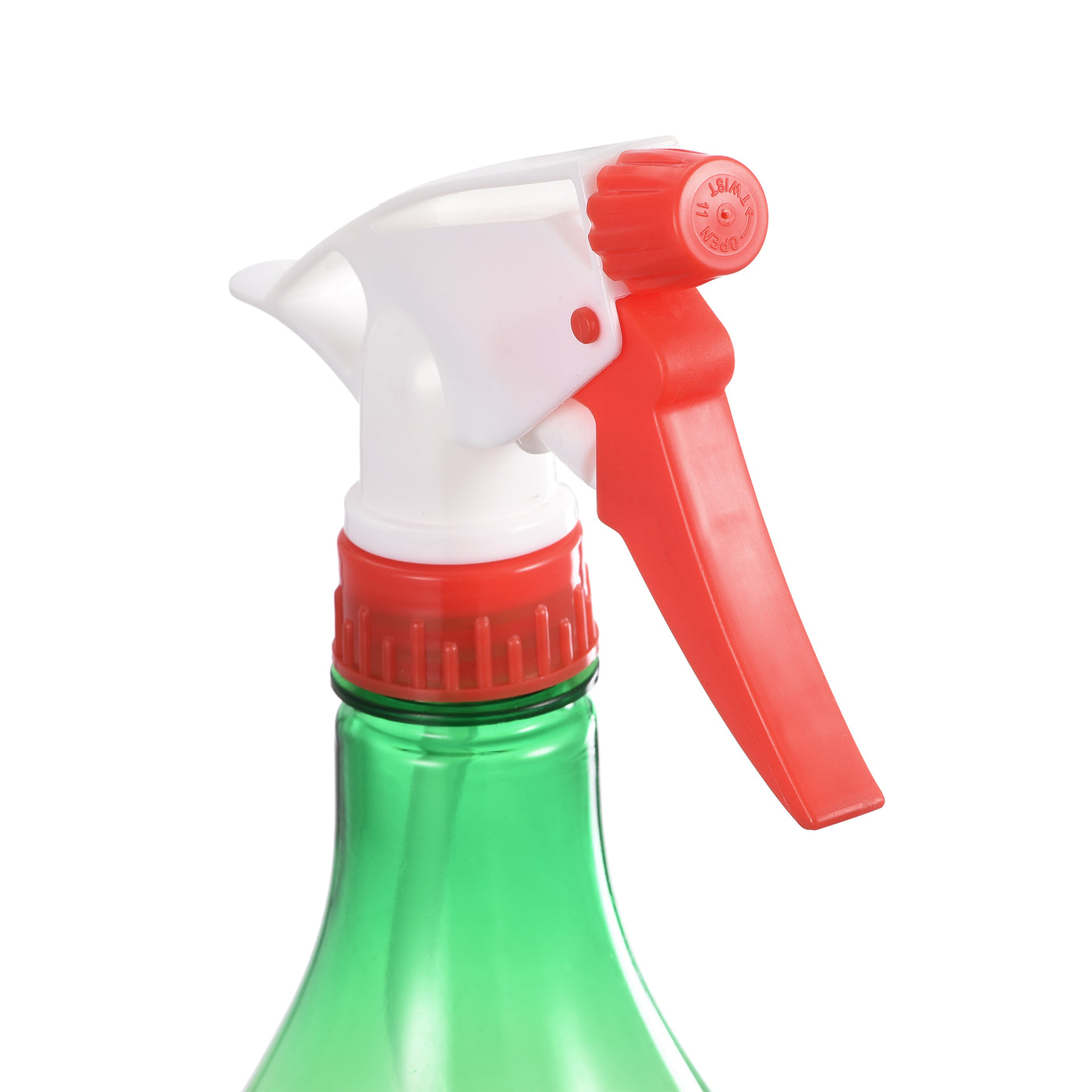 uxcell Uxcell Plastic Spray Bottle, 8.5oz/250ml Empty Refillable Bottle Adjustable Nozzle Green for Cleaning Solution and Plant Watering