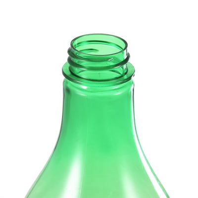 Harfington Uxcell Plastic Spray Bottle, 8.5oz/250ml Empty Refillable Bottle Adjustable Nozzle Green for Cleaning Solution and Plant Watering