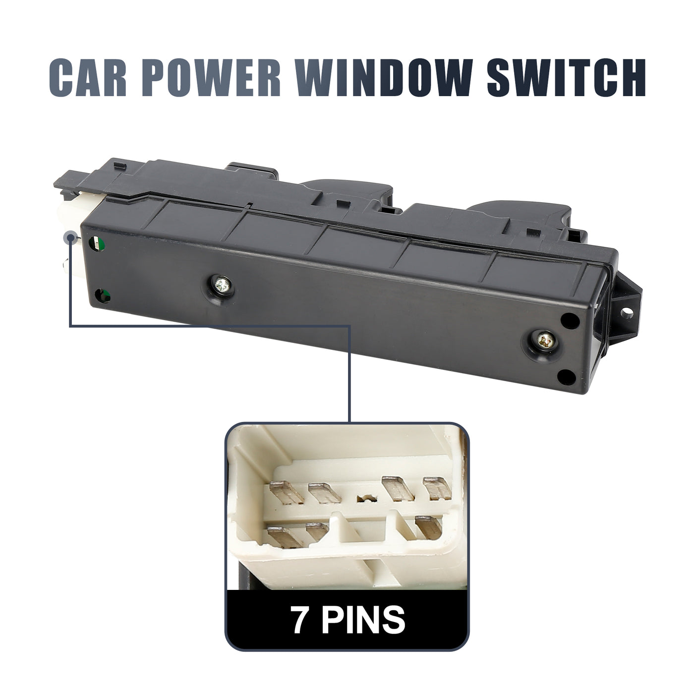 X AUTOHAUX Master Driver Side Power Window Switch 84820-37033 Replacement for Hino