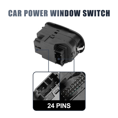 Harfington Master Driver Side Power Window Switch 6554.WA Replacement for Peugeot 306 206