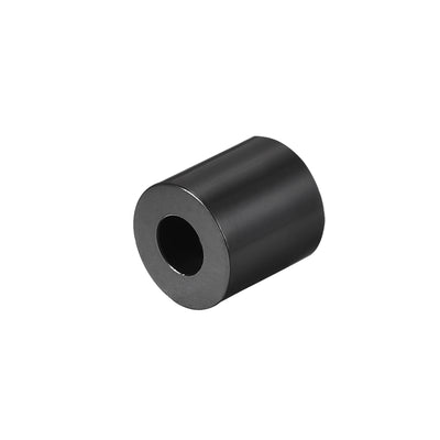 Harfington Uxcell Nylon Round Spacer Washer 3.2mmx7mmx6mm for M3 Screws Black 100Pcs