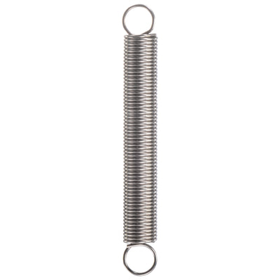 Harfington Uxcell 1mmx10mmx50mm Extended Compression Spring,3.4Lbs Load Capacity,Silver,5pcs