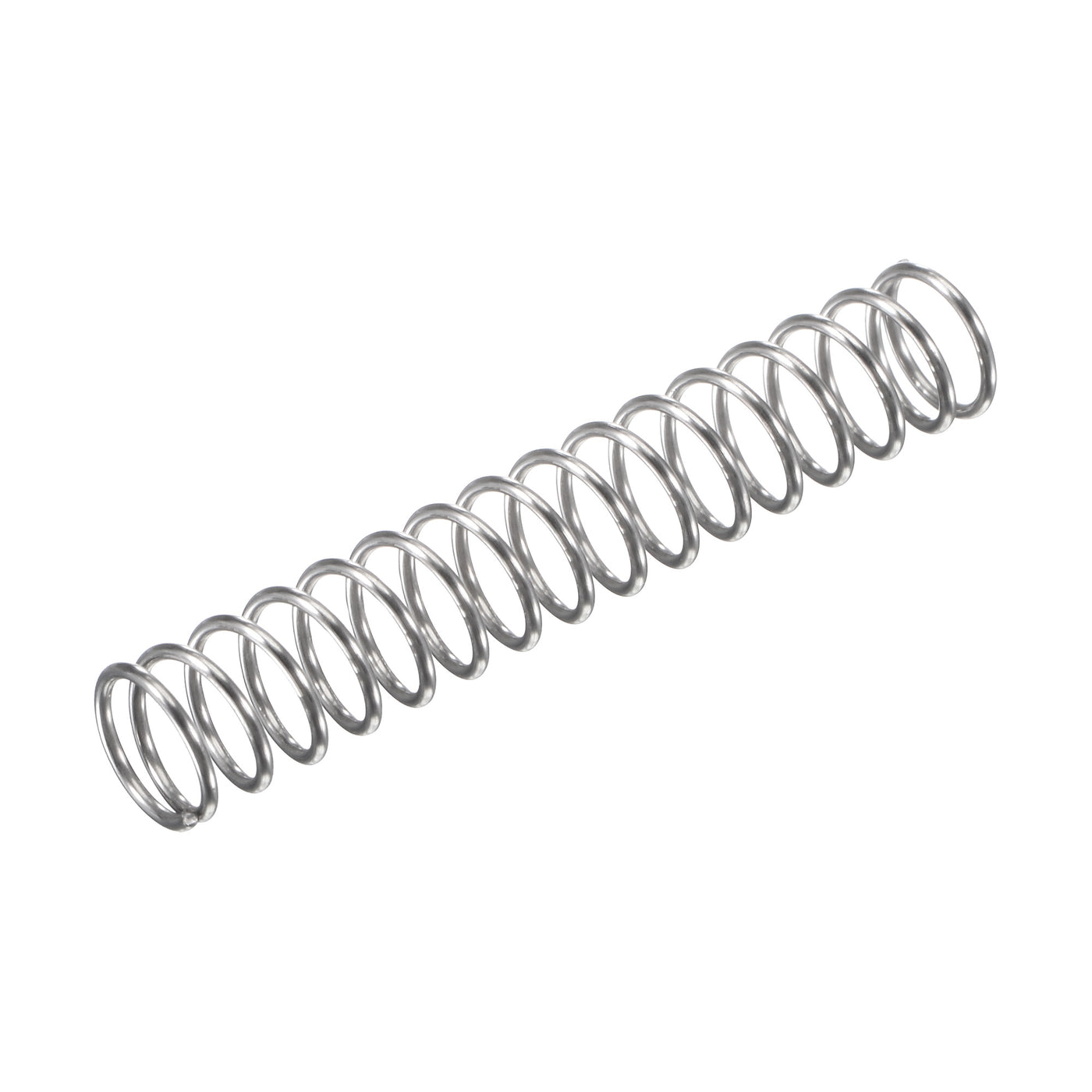 uxcell Uxcell 8mmx0.8mmx50mm 304 Stainless Steel Compression Spring 11.8N Load Capacity 30pcs