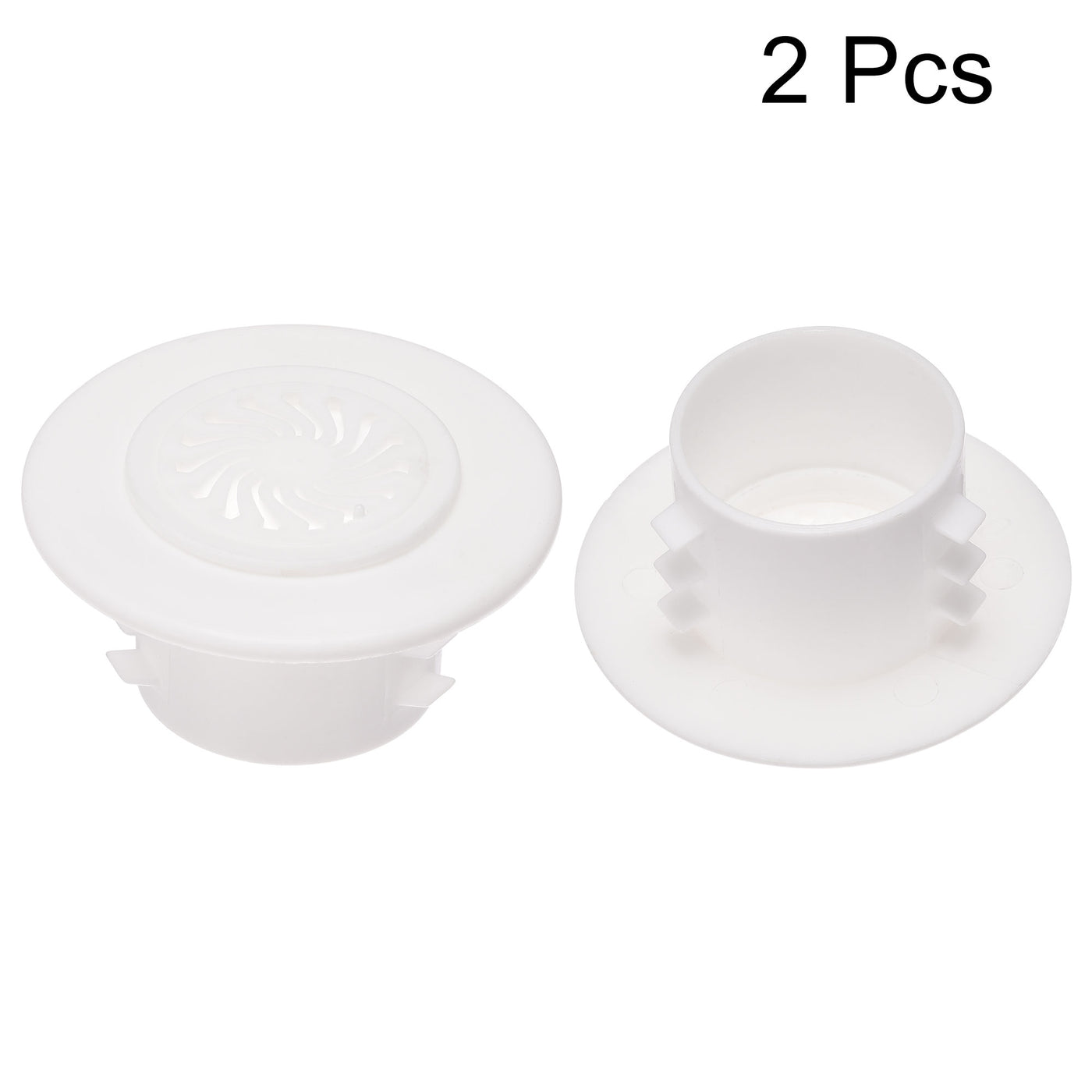 uxcell Uxcell Round Vent Cover Plastic Adjustable Air Vent Cover