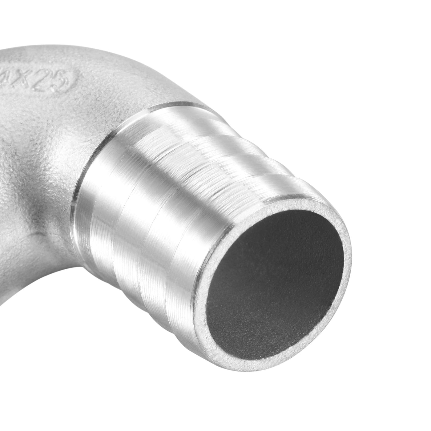 Uxcell Uxcell Stainless Steel Hose Barb Fitting Elbow 20mmx3/4" NPT Female Pipe Connector 2pcs