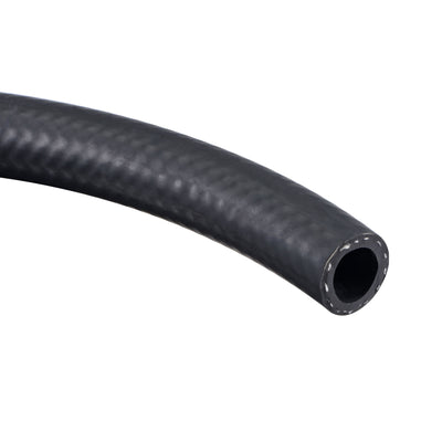 Harfington Uxcell 9/16" ID Fuel Line Hose, 13/16" OD 5ft Oil Tubing Black for Small Engines