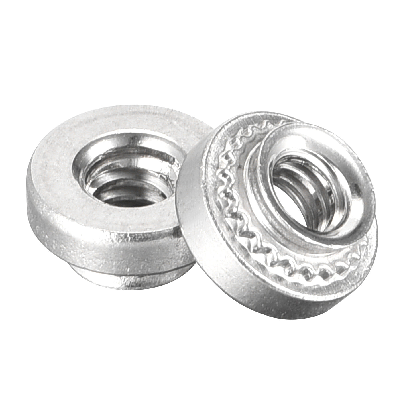 uxcell Uxcell Self -Clinching Nuts,#4-40x2.74mm Stainless Steel Rivet Nut Fastener 50pcs