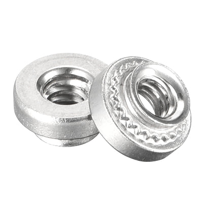 Harfington Uxcell Self -Clinching Nuts,#4-40x2.74mm Stainless Steel Rivet Nut Fastener 50pcs