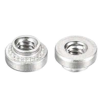 Harfington Uxcell Self -Clinching Nuts,#4-40x2.74mm Stainless Steel Rivet Nut Fastener 100pcs