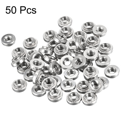 Harfington Uxcell Self -Clinching Nuts,#6-32x3.15mm Stainless Steel Rivet Nut Fastener 50pcs