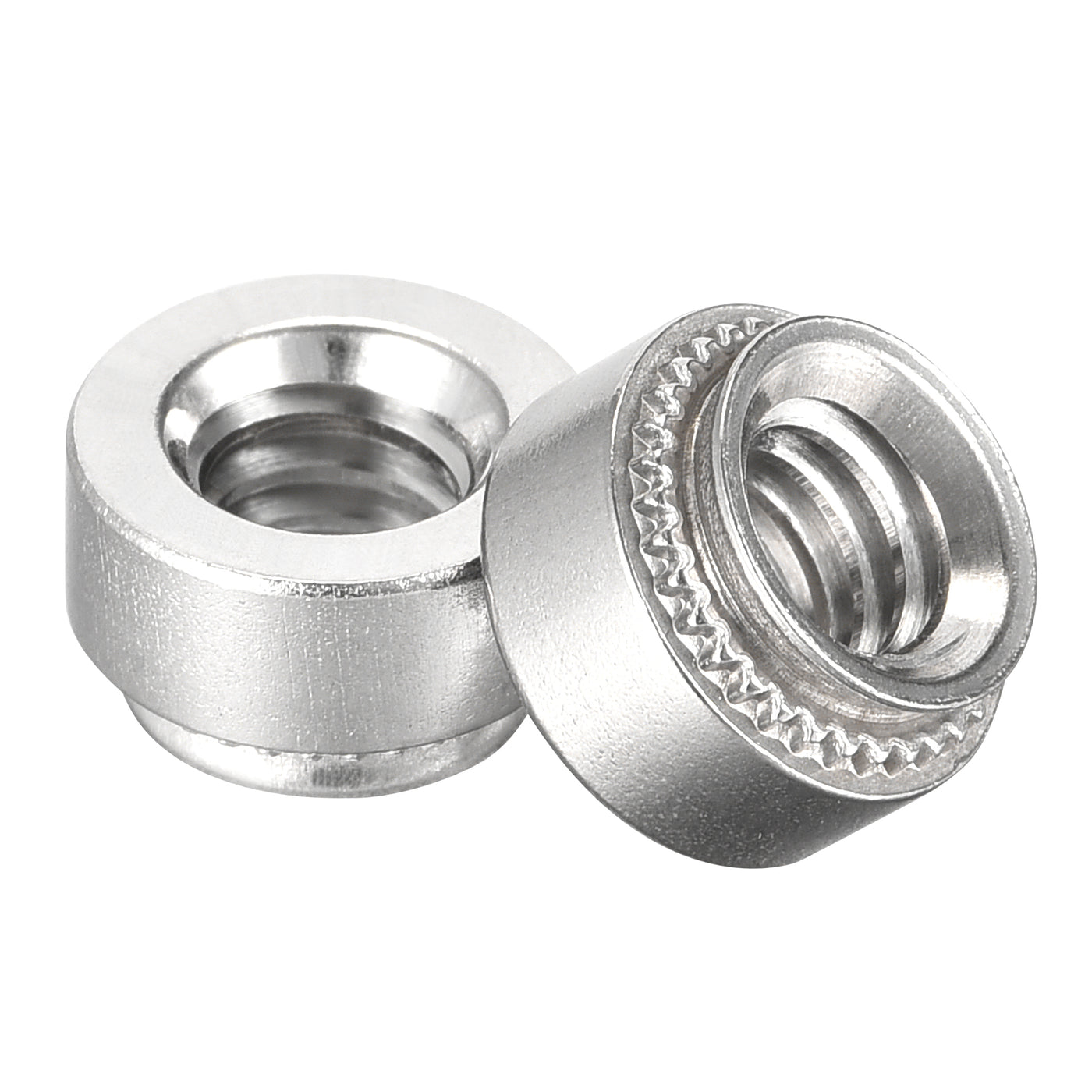 uxcell Uxcell Self -Clinching Nuts,1/4-20x5.59mm Stainless Steel Rivet Nut Fastener 50pcs