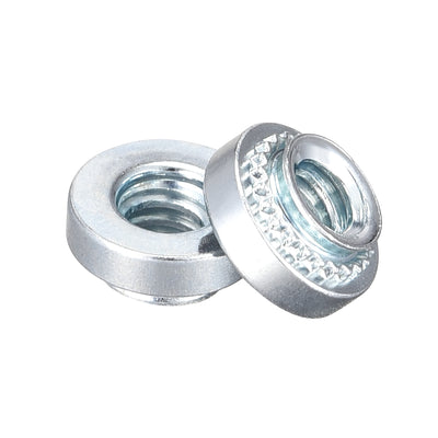 Harfington Uxcell Self -Clinching Nuts,#6-32x2.54mm Carbon Steel Rivet Nut Fastener 50pcs