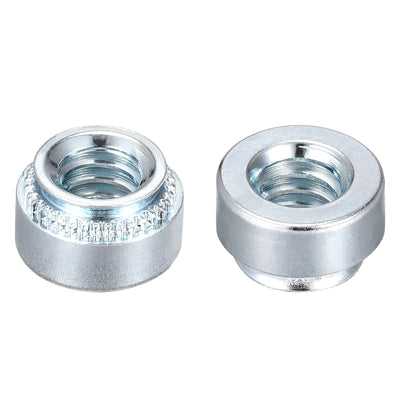 Harfington Uxcell Self -Clinching Nuts,1/4-20x5.59mm Carbon Steel Rivet Nut Fastener 50pcs