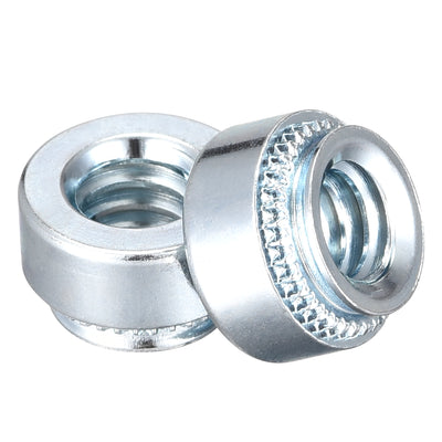 Harfington Uxcell Self -Clinching Nuts,1/4-20x5.59mm Carbon Steel Rivet Nut Fastener 50pcs