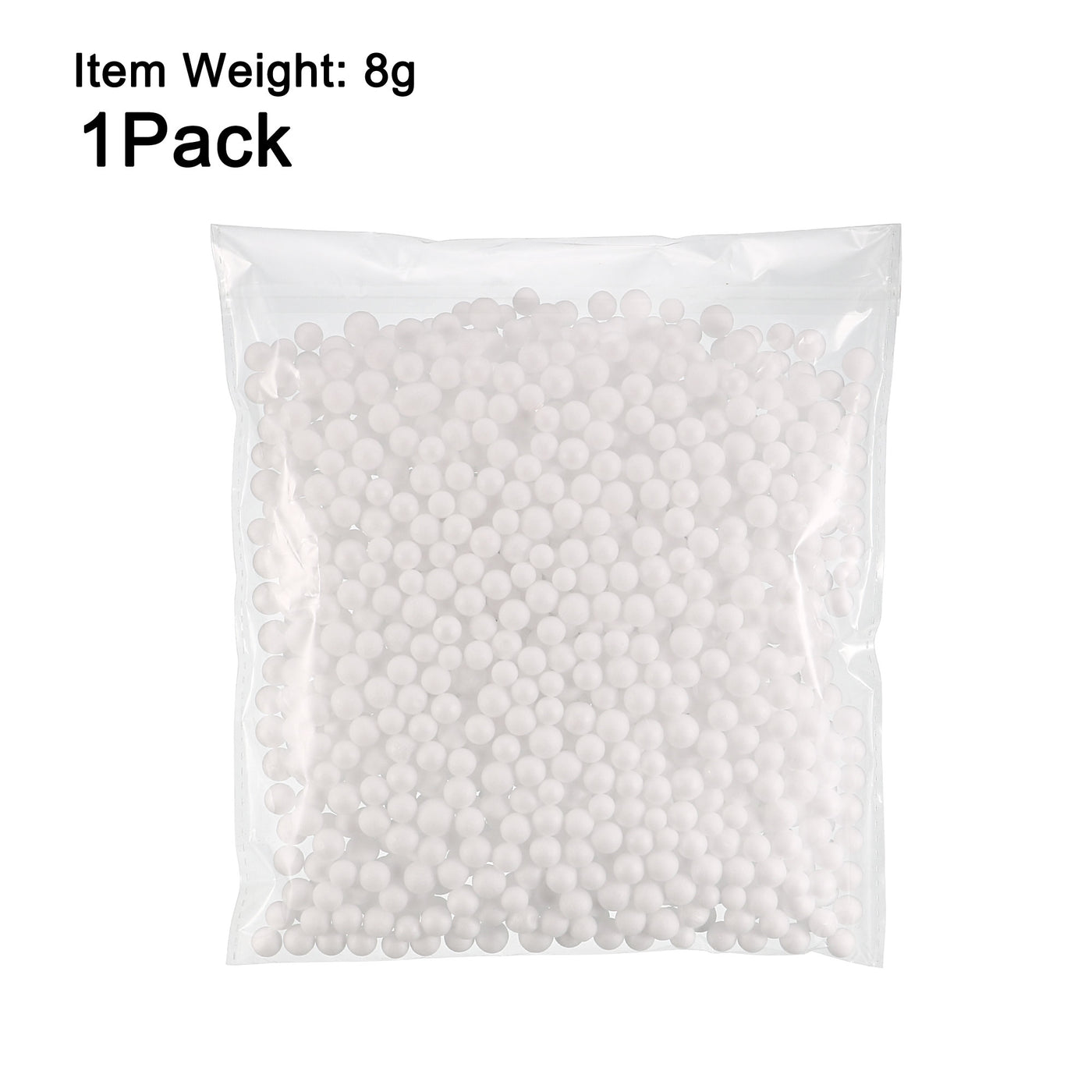 uxcell Uxcell Polystyrene Foam Ball Beads Round for the Arts, DIY Crafts, Party Decorations, Fillings of Vase Pillow