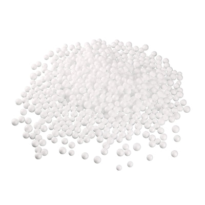 Harfington Uxcell Polystyrene Foam Ball Beads Round for the Arts, DIY Crafts, Party Decorations, Fillings of Vase Pillow